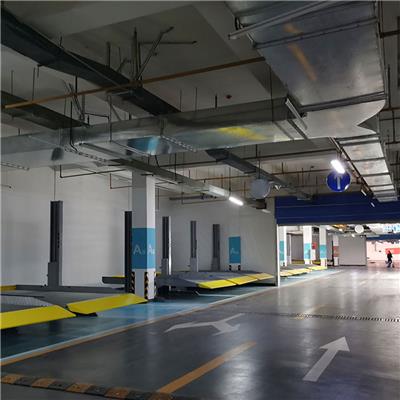 西安雁塔区停车位租赁 自动车位租凭 定制立体停车设备改造 2柱停车立体车库租赁 莱贝机械车库租赁