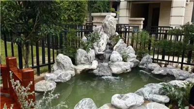 广东泰山石批发小吨位庭院水围边