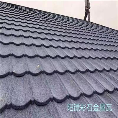 昆明石林金属彩石瓦报价_量大可按需定制
