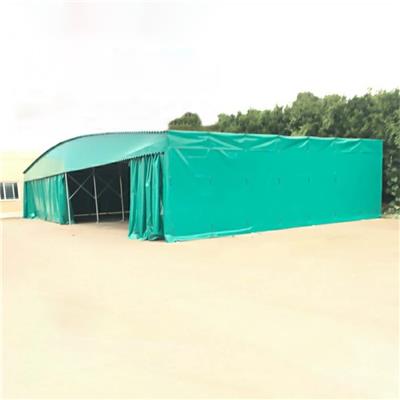 定做户外移动推拉篷 鄂尔多斯准格尔旗 电动收缩帆布蓬