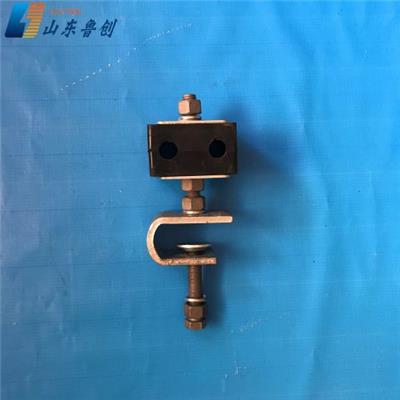 钢带抱箍型引下夹具ADSS绝缘型导引线夹电力器材引下线夹欢迎订购