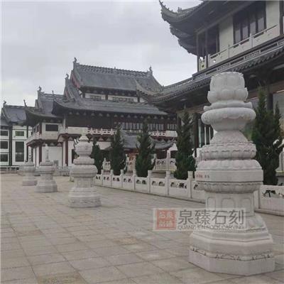 佛教八吉祥石雕 石雕八宝 石材厂家定制