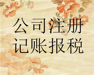 代理记账 纳税申报 工商注册 0元办照