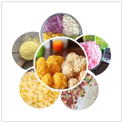 面包糠生产设备 油炸食品面包屑设备 雪花片面包片生产线