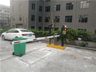 潍坊小区门口道闸杆 无人值守