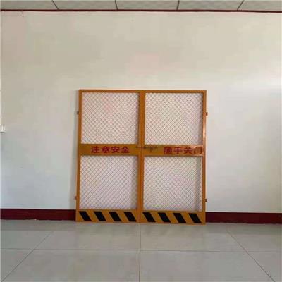 工地楼层防护门 宿迁电梯安全门安装 安装方便 用途广泛