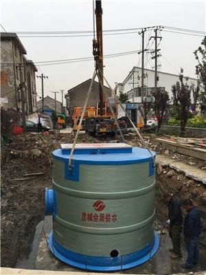 一体化泵站直径3.5米供货 一体化泵站按图纸需要生产