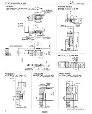 河源SMC电磁阀VT307系列两位三通推荐