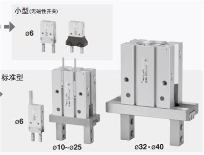 宜昌SMC平行开闭型气爪MHZ2公司
