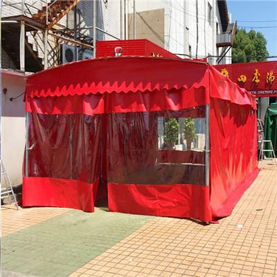 物流蓬工地棚 XYYH-01简易可拆移动车库蓬 北海银海夜宵烧烤挡雨蓬