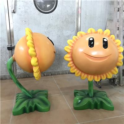 那曲卡通动物雕塑