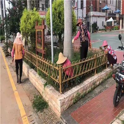 花园仿竹护栏 添景护栏