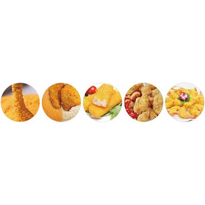 按需定制-面包糠面包屑雪花糠片状香脆糠白糠裹粉-五角星面包糠