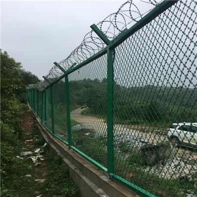 广西边境护栏网厂 南宁防攀爬隔离网厂 机场护栏网厂家 飞行区护栏厂 恒烨筛网定制