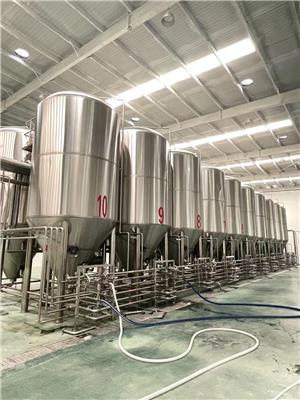 啤酒厂啤酒啤酒设备供应 大型酒厂设备 年产2万吨啤酒设备