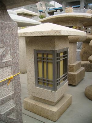 厂家批发 景观落地石灯日式庭院照明灯具花岗岩石灯工艺品