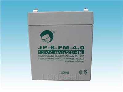 湖北劲博蓄电池6-FM12V4AH/消防电柜机器内置UPS使用/免维护蓄电池