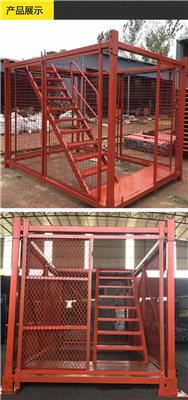 安全梯笼，施工安全梯笼，建筑安全梯笼，高铁基坑重型安全梯笼，基坑通道梯笼，建筑爬梯，高铁重安全梯笼，建筑安全爬梯型安全梯笼，加工定制箱式