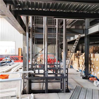 邛崃物料提升机 货电梯升降梯 简易升降机平台