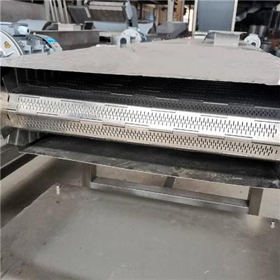 正德输送茶叶分拣链板输送机 不锈钢烘干链板 加密板链输送带
