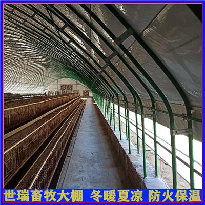 散养鸡棚建设价格 养鸡大棚施工安装 养鸡场鸡棚规划设计
