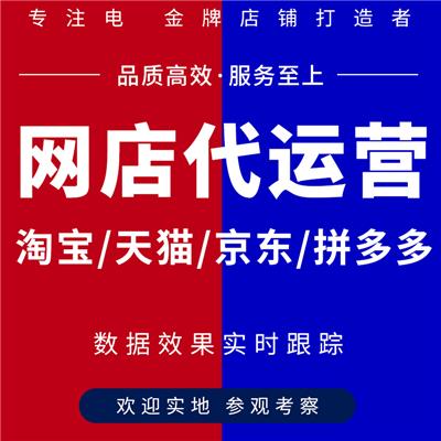 绍兴拼多多代运营价格