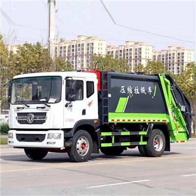 京牌东风12方压缩垃圾车 大型环卫清运车 程力威D9垃圾转运车