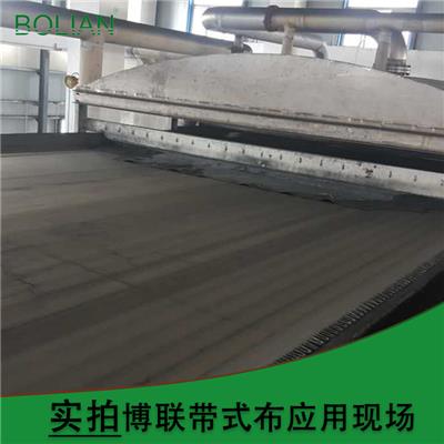 沈阳市博联滤布厂供应水平带式真空过滤机滤布 工业滤布按需定制