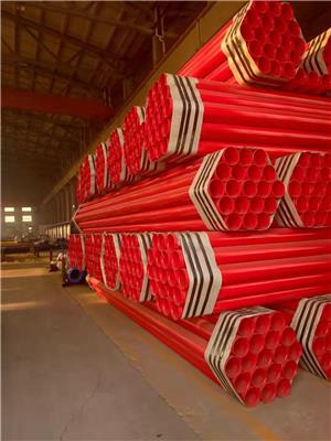 杰兴Q355消防工程用涂塑钢管165*5