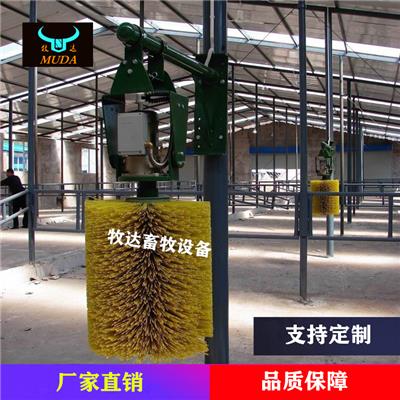 牛体刷厂家 电动牛体刷 全自动感应牛体刷 固定式牛体刷
