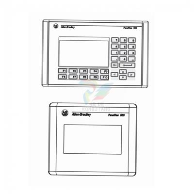 A-B 2711-K5A16 老款人机界面 PanelView Standard 550