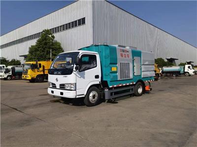 东风多利卡吸尘车 国三不上户的垃圾收尘车 煤厂水泥厂清洁车