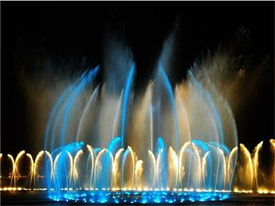 威海旅游区彩虹喊泉 湖面大型音乐喷泉设计施工公司