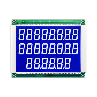 各类加气机、加油机显示屏/蓝底白字LCM液晶模组