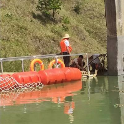 水库汛期有效拦截漂浮垃圾串联一体式拦污浮筒