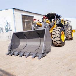 带防护链隧道铲车半实心轮胎质量双摇臂设计井下铲车