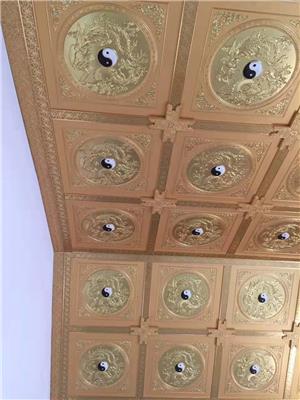 仙缘古建寺庙太较龙凤款式装修吊顶设计