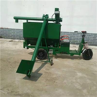 电动养殖喂料车 全自动养猪用撒料车 肉鸡蛋鸡喂料机厂家 喂料