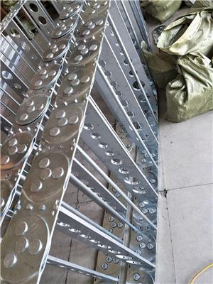 液压机械钢制拖链,TL型桥式钢制拖链,承重型机械钢制拖链