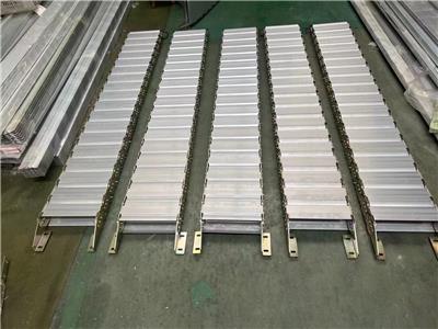 船舶工业穿线钢制拖链,工业设备护线钢制拖链