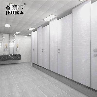 杰斯卡 卫生间隔断 铝合金蜂窝板 金属木纹色防水商场公共厕所隔板
