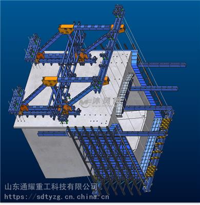 全国各地挂篮租赁 通耀品牌 TY-03轻便型 可用于多型号连续梁施工 多个中转基地 配送全国