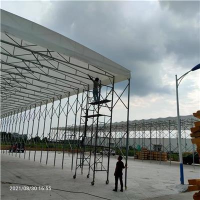 伸缩雨棚厂家批发 悬空电动雨棚 售后维护