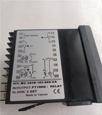 供应温控器MC-2838 电压220V MC-2738 继电器输出 MAXTHERMO 温控仪MC-2638 输入K 温度表MC-2538 温度范围400度MC-2438