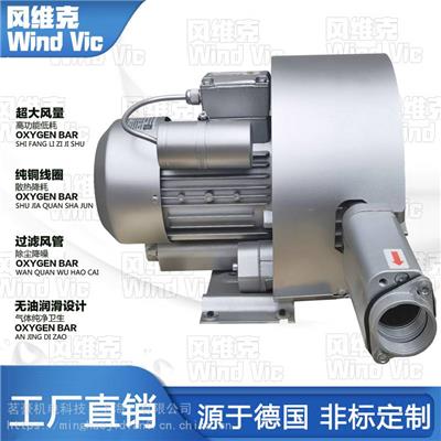 2MH320-H36双级旋涡气泵1.3KW污水处理曝气风机高压风机