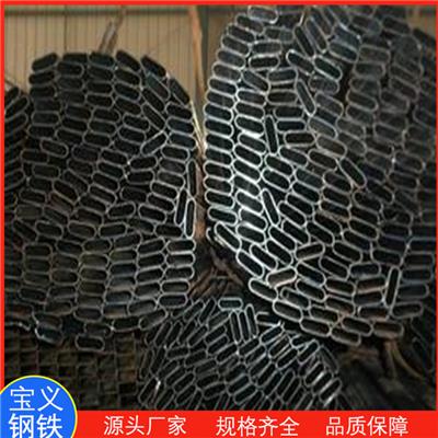 40*80镀锌扁圆管加工厂，护栏扁圆管厂家