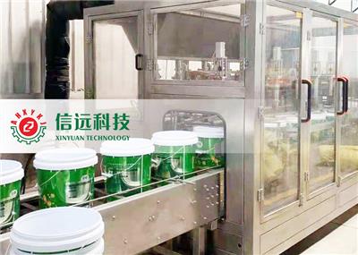 昆明液态大量元素水溶肥生产设备 液体肥5-25L桶灌装
