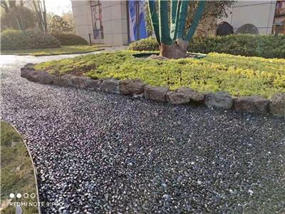 真石丽帕米孔透水混凝土地坪 无积水透水路面施工承包包验收