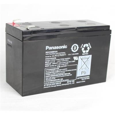 松下 LC-RA127R2T1 1 2V 7AH 阀控式铅酸免维护蓄电池 UPS**