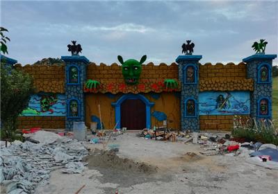 恐怖鬼屋制作建造，刺激真人鬼屋设计制作，鬼屋安装厂家，鬼屋鬼城建造，恐怖古宅布置建造